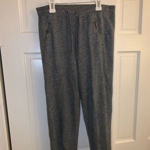 Gray joggers